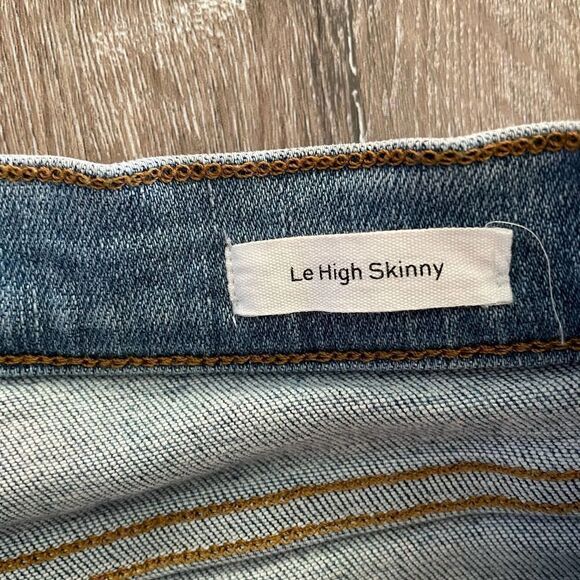 Frame Le High Destruct Skinny Jeans - Size: 26 - Picture 3 of 6